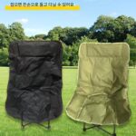 코튼 리클라이닝 기능이 있는 야외 조절식 하이백 문 의자 휴대용 초경량 스톨 접이식 의자 낚시 접이식 의자 - 이미지 3