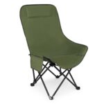 코튼 리클라이닝 기능이 있는 야외 조절식 하이백 문 의자 휴대용 초경량 스톨 접이식 의자 낚시 접이식 의자 - 이미지 5