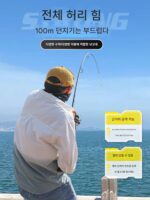 2025년 신형 텔레스코픽 유럽형 잉어낚싯대 풀세트 카본 초경량 초경량 대형 바다낚싯대 장거리 캐스팅 낚싯대 바다낚싯대 캐스팅 낚싯대 - 이미지 4