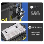 다노 2022 신상품 낚시박스 풀세트 무료설치 초경량 벨트휠 야생낚시시팅박스 경량낚시통낚시의자 - 이미지 4