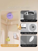 독일 배드민턴 훈련기 싱글 프로페셔널 자동 리바운드 트레이너 셀프 스핀 실내 셀프 트레이닝 아티팩트 - 이미지 4