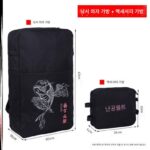 낚시 의자 등받이 가방 두꺼워진 다기능 범용 소형 가방 이중 낚싯대 상자 낚싯대 의자 보관 하드 가방 낚싯대 액세서리