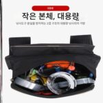 낚시 의자 등받이 가방 두꺼워진 다기능 범용 소형 가방 이중 낚싯대 상자 낚싯대 의자 보관 하드 가방 낚싯대 액세서리 - 이미지 4