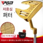 PGM 골프 클럽 남녀용 퍼터 에이밍 라인 혼 퍼터 반원형 빅 헤드 퍼터 두꺼운 그립