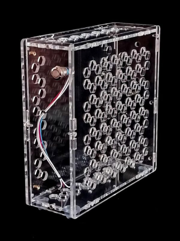 ITX 산업용 제어 보드 3.52.5 하드 드라이브 NAS 소형 섀시 미니 DIY 아크릴 유기 유리 170 마더보드 상자