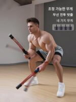 호스포드 로프리스 배틀 로프 스윙 로프 근육 팔 로프 홈 스트렝스 트레이닝 피트니스 장비 조절 가능