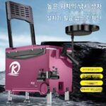 2024년형 새로운 낚시 박스(휠 액세서리, 경량 낚싯대, 낚싯대 의자, 낚싯우산, 낚시꾼용 낚싯줄 부표 포함)를 소개합니다. - 이미지 4