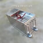 필드 메탈 리프팅 삼각대 낚시 상자 낚시 알루미늄 합금 물탱크 다목적 낚시 상자 물고기 양동이 물 저장 - 이미지 3