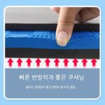 낚시 상자 시트 쿠션 두꺼워진 방수 미끄럼 방지 고탄성 시트 쿠션 낚시 의자 엉덩이 통증 방지 낚시 상자 낚시장 폼 시트 쿠션 - 이미지 4