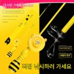 인터넷 셀럽 소형 낚싯대 세트 휠 포함 어린이 낚싯대 풀세트 숏섹션 스트림 낚싯대 초경량 초박형 숏핸드 낚싯대