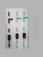 실리콘 소프트 스페이스 빈 낚싯줄 액세서리 낚시용품 실리콘 소재 100개 잠금 위치 빈 - 이미지 4