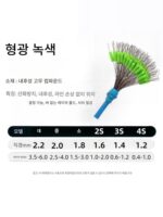 실리콘 소프트 스페이스 빈 낚싯줄 액세서리 낚시용품 실리콘 소재 100개 잠금 위치 빈 - 이미지 5