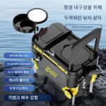 2022년 신제품 낚시 박스 세트 무료 설치 초경량 벨트 휠 야생 낚시 좌석 박스 경량 낚시 버킷 낚시 의자 무료 설치