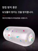 대형 8링 엉킴 방지 콩 실리콘 8링 스페이스 콩 엉킴 방지 보호 커버 낚시 소형 액세서리 대량 메인 라인 - 이미지 2