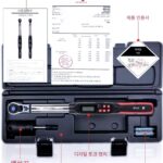 셀릭 디지털 디스플레이 토크 렌치 1단계 고정밀 토크 렌치 교체형 헤드 전자 토크 렌치 kg - 이미지 5