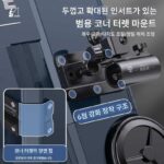 낚시 의자와 낚시 상자가 통합된 2024년형 신형 휠 달린 초경량 물고기 양동이 낚시 장비 다기능 낚시 상자 낚시 상자 - 이미지 4