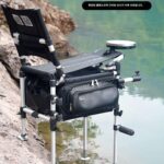 Yezu 2025 초경량 낚시 상자 야외 낚시 전지형 다기능 의자 접이식 리프팅 다리 휴대용 낚시 의자 - 이미지 2