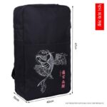 낚시 의자 등받이 가방 두꺼워진 다기능 범용 소형 가방 이중 낚싯대 상자 낚싯대 의자 보관 하드 가방 낚싯대 액세서리 - 이미지 2