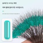 고동심 탄성 공간 콩 실리콘 투명 녹색 크리스탈 300개 경쟁력 있는 고투명 라인 세트 원통형 낚시 액세서리 - 이미지 3