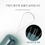 고동심 탄성 공간 콩 실리콘 투명 녹색 크리스탈 300개 경쟁력 있는 고투명 라인 세트 원통형 낚시 액세서리 - 이미지 4