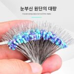 엉킴 방지 낚시 공간 콩 세트 300개 벌크 경쟁용 실리콘 메인 라인 그룹 낚시 장비 트럼펫 액세서리 전체 세트 - 이미지 2