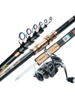 일본 다와 수입 카본 바다낚싯대 장거리 바다낚싯대 초강력 던지기 막대 큰 바다낚싯대 캐스팅 막대 은붕어와 큰머리 잉어 슈트 - 이미지 5