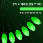 실리콘 초소형 공간 콩 올리브 모양 대량 대형 물체 대형 초고품질 고동심 낚시 장비 낚시 소형 액세서리 - 이미지 2