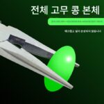 실리콘 초소형 공간 콩 올리브 모양 대량 대형 물체 대형 초고품질 고동심 낚시 장비 낚시 소형 액세서리 - 이미지 3