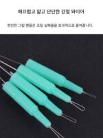 낚싯대 끝 공간 튜브 메인 라인 엉킴 방지 실리콘 스페이스 빈 낚싯대 끝 엉킴 방지 빈 케이싱 낚시 소형 액세서리 - 이미지 5