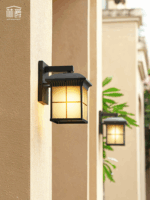 태양광 벽등 실외 방수 빌라 정원 안뜰등 복도 통로 테라스 게이트 양쪽 벽등