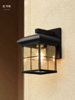 태양광 벽등 실외 방수 빌라 정원 안뜰등 복도 통로 테라스 게이트 양쪽 벽등 - 이미지 2