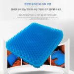 새로운 낚시 상자 시트 쿠션 엉덩이 통증 방지 두꺼운 낚시 의자 시트 쿠션 통풍성 통기성 방수 낚시 매트 실리콘 고탄성 - 이미지 3