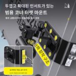 휠 낚시 상자가 있는 2-in-1 낚시 의자 캠핑카 32L 8개 다리 전체 세트 새로운 다기능 낚시 상자 - 이미지 2