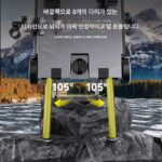 휠 낚시 상자가 있는 2-in-1 낚시 의자 캠핑카 32L 8개 다리 전체 세트 새로운 다기능 낚시 상자 - 이미지 3