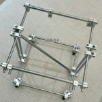 창의적인 미니멀리스트 홈 스퀘어 심플 소형 아파트 소형 커피 테이블 고급 디자이너 틈새 티 테이블 사이드 테이블 - 이미지 3