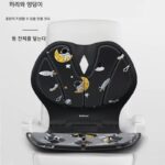 엉덩이 통증 예방 낚시 상자 좌석 쿠션 장기 앉아 허리 교정 좌석 쿠션 지원 허리 학생 등받이 자세 교정 피트니스 의자 - 이미지 4