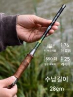 일본 미니 낚시 초경량 초극세 낚싯대 편리한 낚싯대 스트림 낚싯대 마이크로 펜 핸드 낚싯대 - 이미지 2