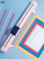 핸드푸시 A4 고속 30홀 펀칭 26홀 폴더 루즈리프 코어 바인딩 데이터 펀치 A5 용지 20홀 - 이미지 2