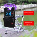 낚시 의자 접착 가방 낚시 상자 액세서리 후면 걸이 가방 낚시 장비 가방 걸이 가방 보관 낚시 의자 다기능 소형 포켓 낚시 의자 - 이미지 3