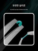 청어용 고품질 실리콘 대형 우주콩 300개, 거대 우주콩 낚시용 콩줄 세트, 소형 액세서리 - 이미지 2