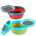 접이식 느슨한 거품통 전체 자석 미끼 트레이 낚시 상자 낚시 의자 범용 휴대용 미끼 통 회전 이중 레이어 낚시 및 미끼 통 - 이미지 5