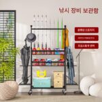 낚싯대 보관대, 이동식 트롤리대, 낚시 상자, 낚시 의자, 낚시 우산, 다기능 진열대, 낚시 장비 보관 상자 - 이미지 2