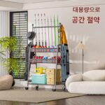 낚싯대 보관대, 이동식 트롤리대, 낚시 상자, 낚시 의자, 낚시 우산, 다기능 진열대, 낚시 장비 보관 상자 - 이미지 4