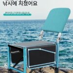 접이식 낚시 의자 쿠션 특수 가방 낚시 의자 새로운 보관 플러스 코튼 낚시 쿠션 두꺼워진 낚시 상자 걸이 가방 용품 - 이미지 2