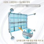 실리콘 알루미늄 합금 낚시 플랫폼 초경량 다기능 접이식 휴대용 낚시 플랫폼 장비 낚시 상자 낚시 의자 플랫폼 특가 - 이미지 2