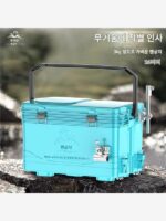 핸딩 랭글러 낚시 박스 낚시 의자 다기능 초경량 설치 불필요 앉아서 낚시 장비 단일 레이어 클리어런스 전체 세트 - 이미지 2