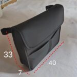 삼륜차 유모차 휠체어 팔걸이 낚시 상자 보관 가방 측면 걸이 가방 뒷면 걸이 가방 방수 및 내구성 보관 가방