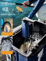 낚시의자 2-in-1 낚시상자 루야 낚시상자 야생낚시 전용 신품 다기능 32L 리터 바퀴 달린 초경량 - 이미지 2