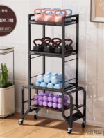 낚싯대 거치대 홈 이동형 카트 낚시용품 보관대 도구함 낚시상자 낚시의자 낚싯대 진열대 - 이미지 3