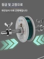 캠핑용 낚싯대 릴 와인더 낚싯대 워터드롭 릴 루야 릴 바다낚시 드럼 릴 스피닝 릴 - 이미지 4